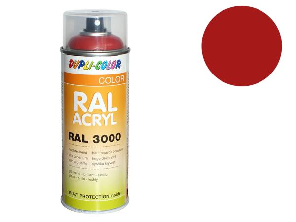 Dupli-Color Acryl-Spray RAL 3002 karminrot, glänzend - 400 ml,  10064766 - Bild 1