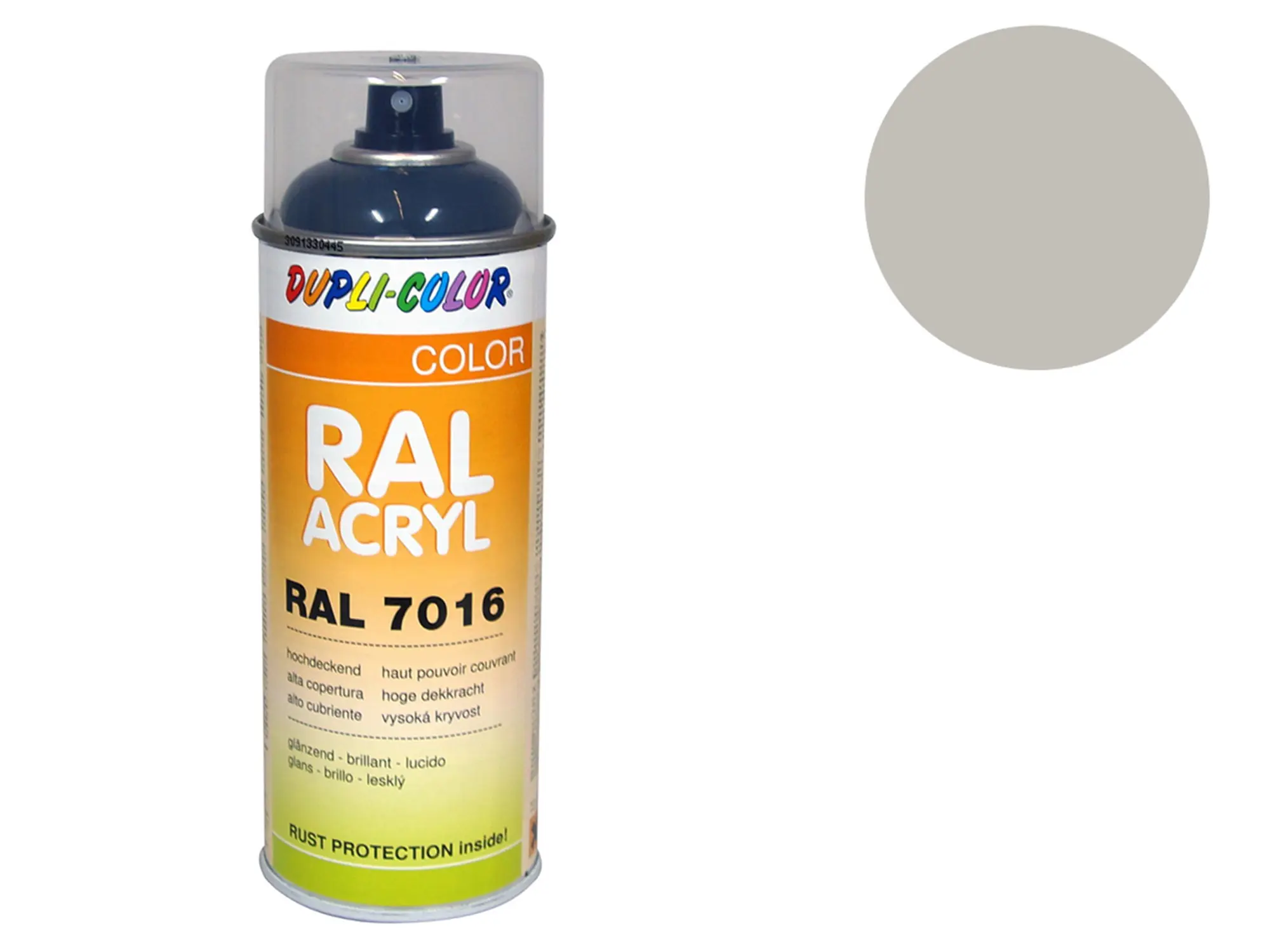 Dupli-Color Acryl-Spray RAL 7044 seidengrau, glänzend - 400 ml, Art.-Nr.: 10064862 - Bild 1