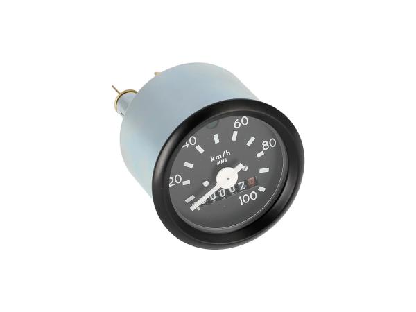 Tachometer mit Blinkkontrolle, ohne Logo, 100km/h-Ausführung,  10001713 - Bild 1