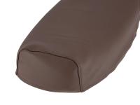 seat cover smooth, brown without lettering - for Simson S50, S51, S70, KR51/2 Schwalbe, SR4-3 Sperber, SR4-4 Habicht, Item no: 10039129 - Image 5