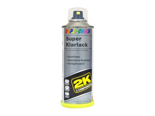 Dupli-Color 2K Super Klarlack-Spray, hochglänzend - 160 ml,  10064922 - Bild 1