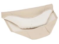 seat cover smooth, ivory without lettering - for Simson S50, S51, S70, KR51/2 Schwalbe, SR4-3 Sperber, SR4-4 Habicht, Item no: 10065517 - Image 6