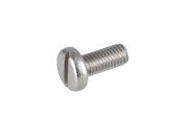 Slotted pan head screw, in stainless steel M5x12 - DIN85, Item no: 10073066 - Image 1