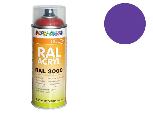 Dupli-Color Acrylic Spray RAL 4005 blue purple, glossy - 400 ml,  10064779 - Image 1