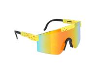 Sonnenbrille "extra Schnell" - Neon Gelb / Gelb verspiegelt, Art.-Nr.: 10076707 - Bild 2