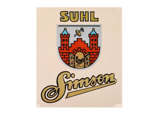 Blechschild "SIMSON SUHL",  10005630 - Bild 1
