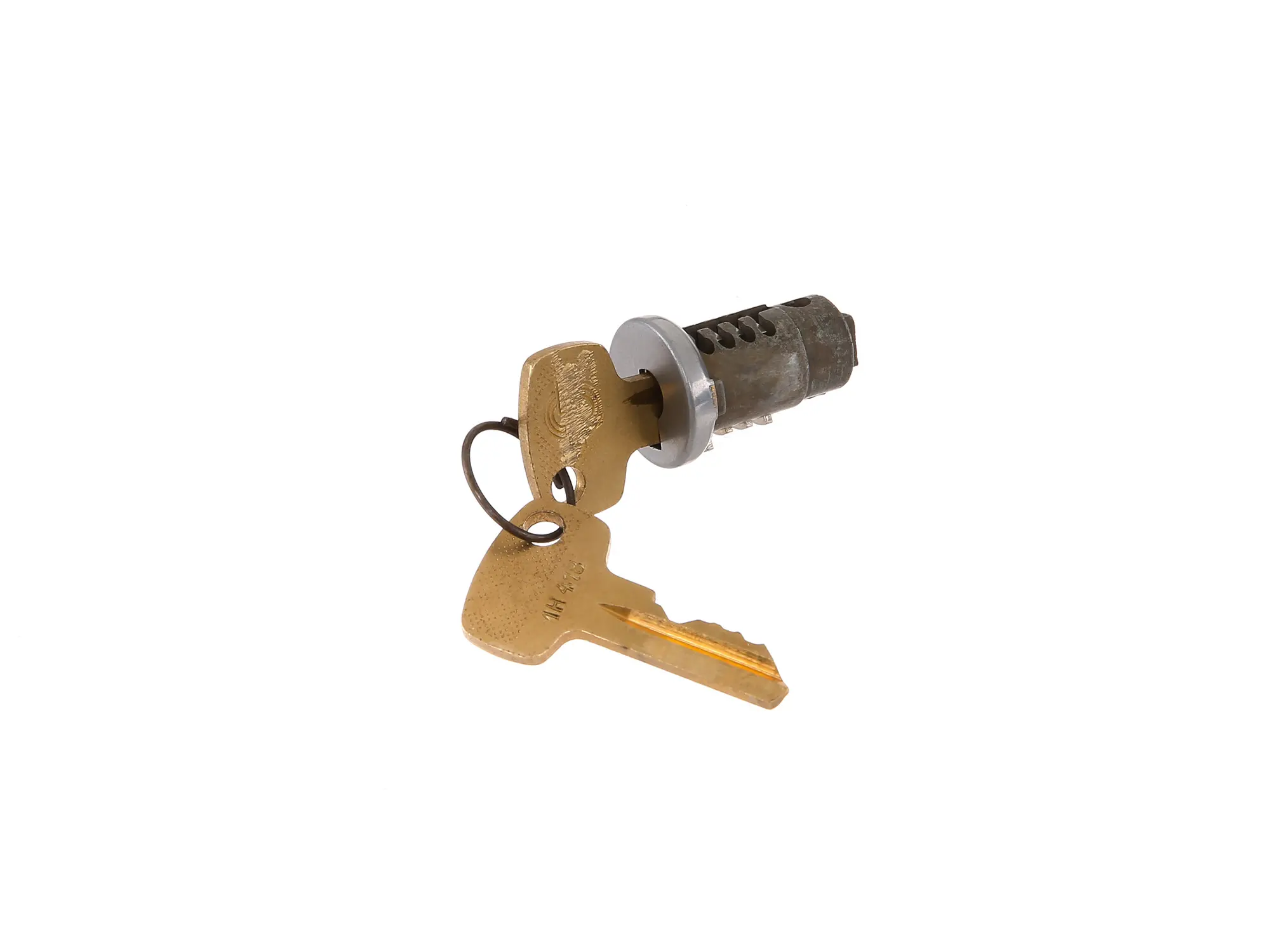 Schließzylinder mit 2 Schlüssel für Werkzeugkastenschloss - Simson S51, S53, S83, SR50, SR80, Art.-Nr.: 10064213 - Bild 1