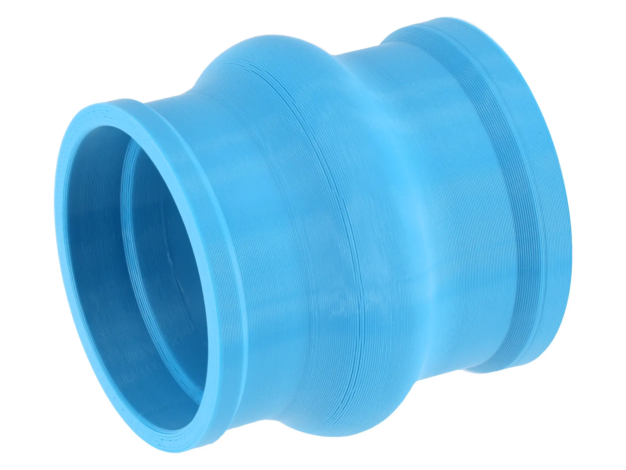 Ansaugmuffe Hellblau, 3D-Druck, für Gehäusemittelteil Tuning auf Tuning-Vergaser - für S51, S50, S70, S53, S83, Art.-Nr.: 10073111 - Bild 1