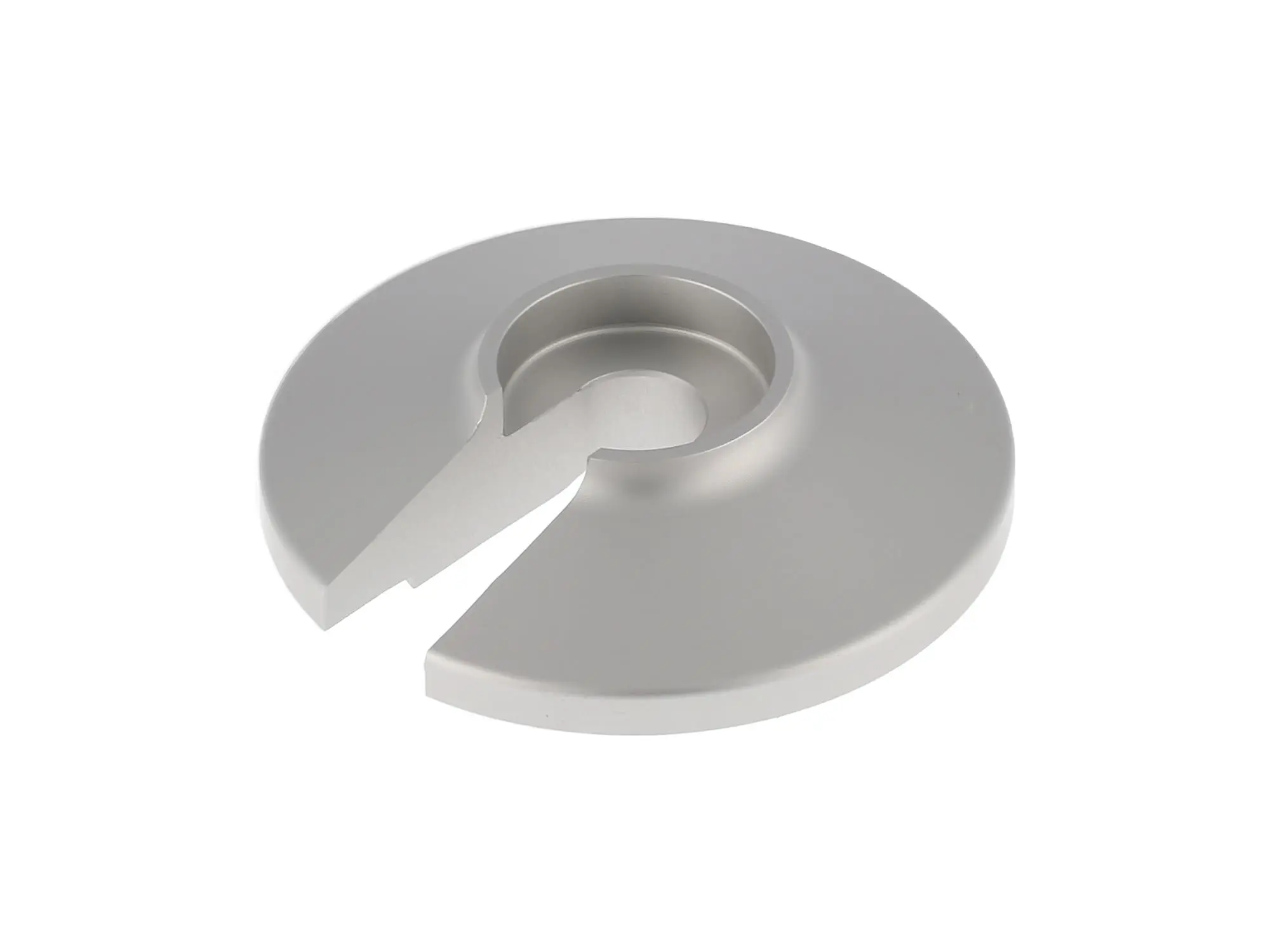 Steckscheibe - Aluminium - Farbe Silber matt - für Enduro-Federbein Simson S51 Enduro, Art.-Nr.: 10022743 - Bild 1