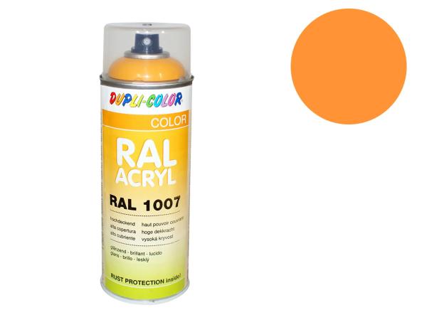 Dupli-Color Acryl-Spray RAL 1033 dahliengelb, glänzend - 400 ml,  10064753 - Bild 1