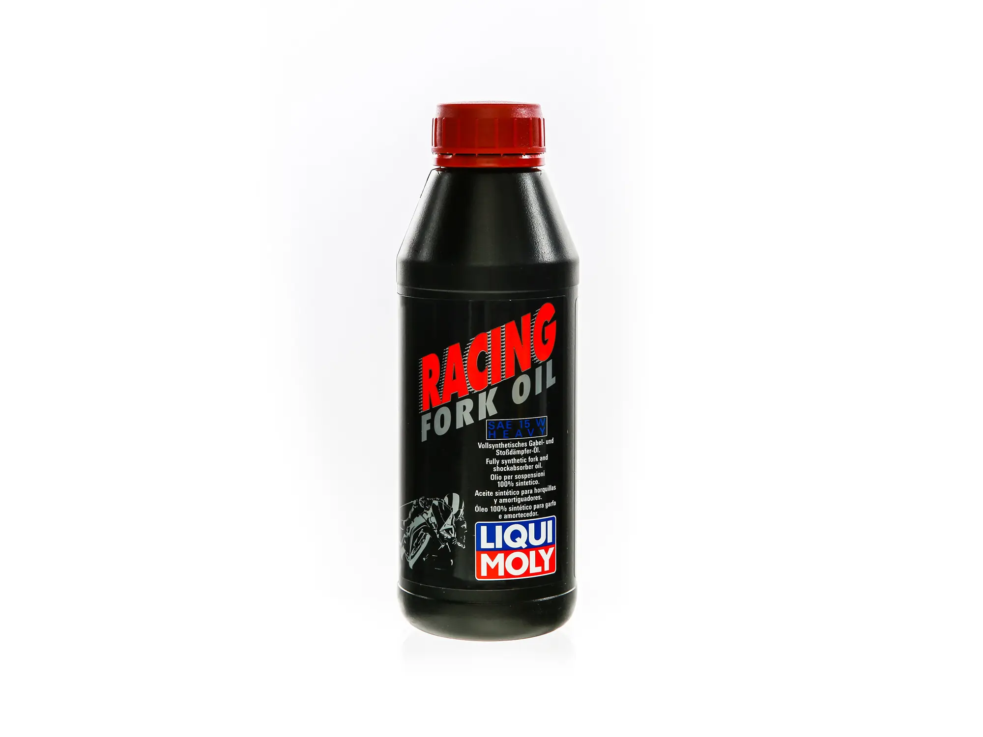 Fork and shock absorber oil 0.5 litre Liqui Moly* (SAE15W), Item no: 10055357 - Image 1