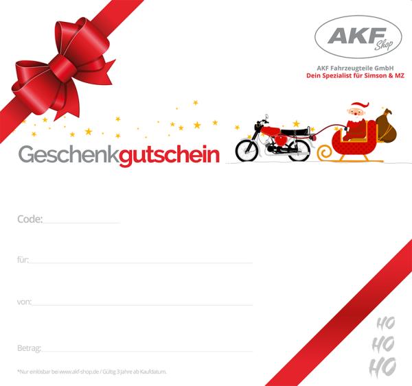 AKF Geschenkgutschein,  AKFCC - Bild 1