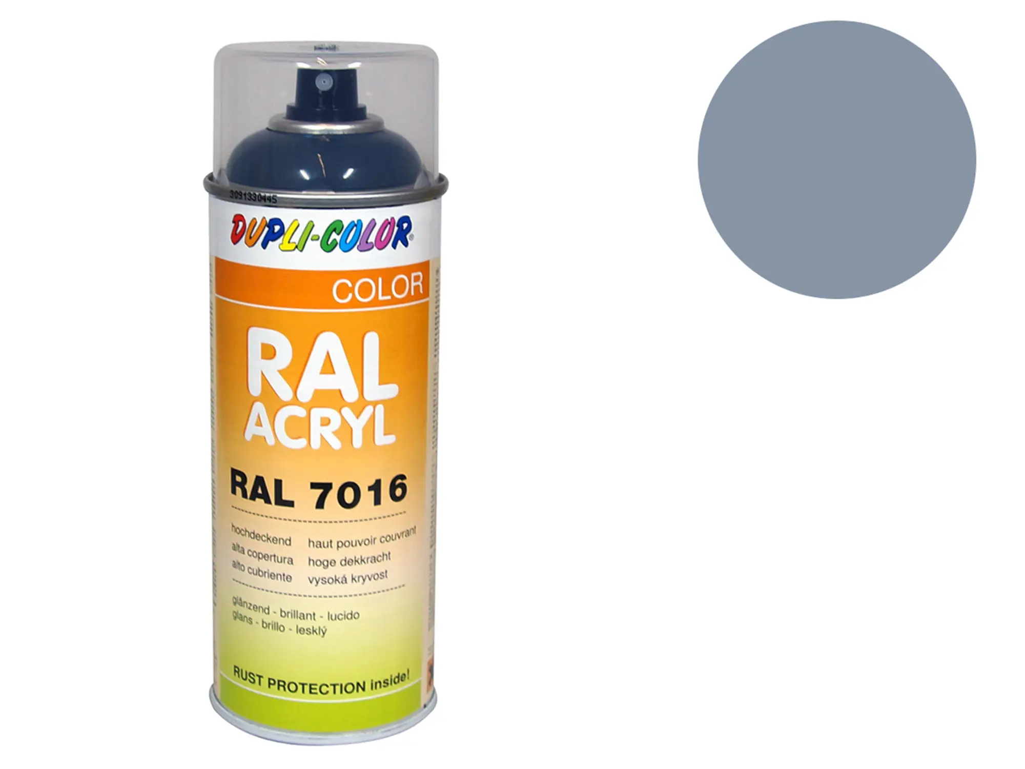 Dupli-Color Acryl-Spray RAL 7001 silbergrau, glänzend - 400 ml, Art.-Nr.: 10064833 - Bild 1