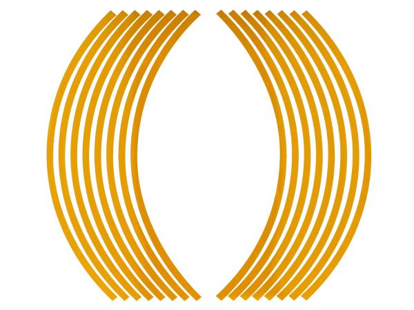 Racing Felgenband Gelb , Aufkleber für Felgenflanke,  10076824 - Image 1