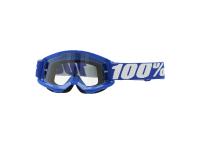 100% Motocross Brille STRATA 2 - Blau / Klar