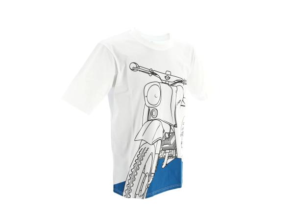T-Shirt "Schwalbe Olympiablau" - Weiß,  10070786 - Bild 1