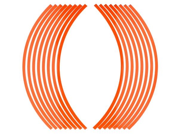 Racing Felgenband Orange , Aufkleber für Felgenflanke,  10076820 - Bild 1