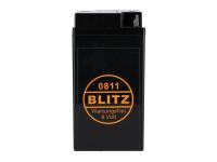 Batterie 6V 12Ah BLITZ 0811 (Gel - wartungsfrei) mit Deckel - Simson AWO, MZ, EMW, Art.-Nr.: GP10068561 - Bild 3