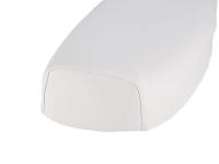 seat cover smooth, white without lettering - for Simson S50, S51, S70, KR51/2 Schwalbe, SR4-3 Sperber, SR4-4 Habicht, Item no: 10005810 - Image 6
