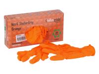 Einmalhandschuh - 1 Packung á 50 Stück - orange, Item no: 10076802 - Image 1