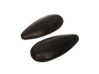 Knee cushion set (right and left) pointed suitable for AWO-T (rubber), Item no: 10007803 - Image 1
