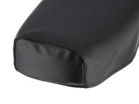 seat cover smooth, black without lettering - for Simson S50, S51, S70, KR51/2 Schwalbe, SR4-3 Sperber, SR4-4 Habicht, Item no: 10022621 - Image 4