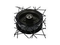 Tuning-Speichenrad 2,5 x 16" Nabe und Speichen schwarz + Alufelge poliert, Art.-Nr.: 10069701 - Bild 5