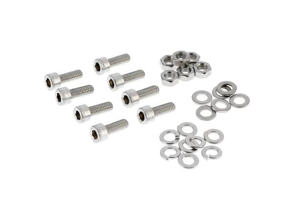 Set: Cylinder head screws, hexagon socket in stainless steel for indicator and rear lights SR50, SR80,  10001240 - Image 1