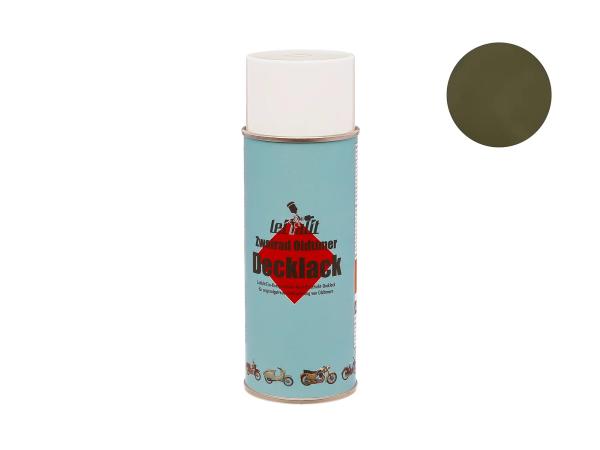 Spraydose Leifalit Decklack Olivgrün, matt, für NVA Modelle - 400ml,  10020978 - Bild 1