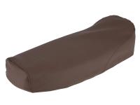 seat cover smooth, brown without lettering - for Simson S50, S51, S70, KR51/2 Schwalbe, SR4-3 Sperber, SR4-4 Habicht, Item no: 10039129 - Image 2