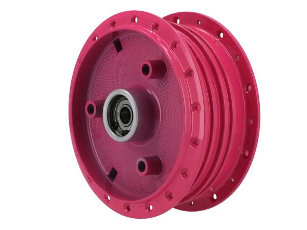 Radnabe Pink, mit montierten Lagern, verstärkte Radhülse - für Simson S50, S51, S70, KR51 Schwalbe, SR4, Duo4,  10072868 - Bild 1