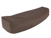 seat cover smooth, brown without lettering - for Simson S50, S51, S70, KR51/2 Schwalbe, SR4-3 Sperber, SR4-4 Habicht, Item no: 10039129 - Image 3