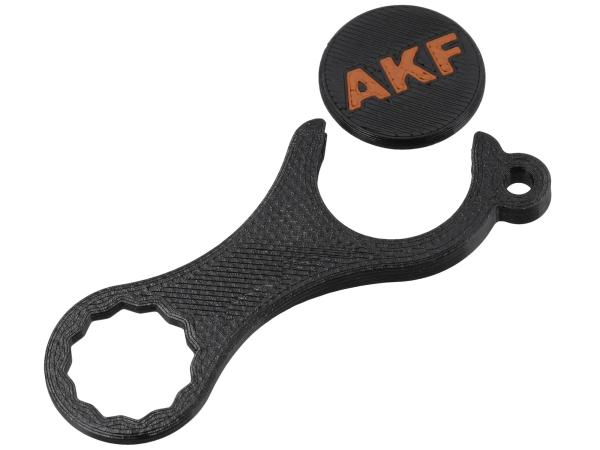 AKF Einkaufswagenlöser - Motiv: Ringmaulschlüssel,  10075729 - Bild 1