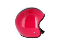 ARC Helm "Modell A-611" Retrolook - Pink mit Streifen, Art.-Nr.: 10071225 - Bild 6