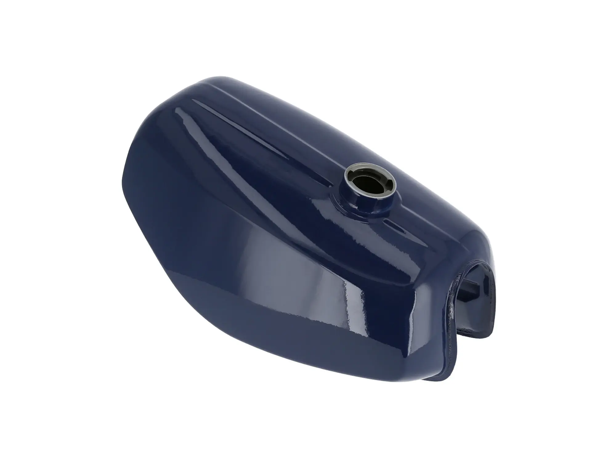 Set: tank + side cover, dark blue RAL 5013 - for Simson S50, S51