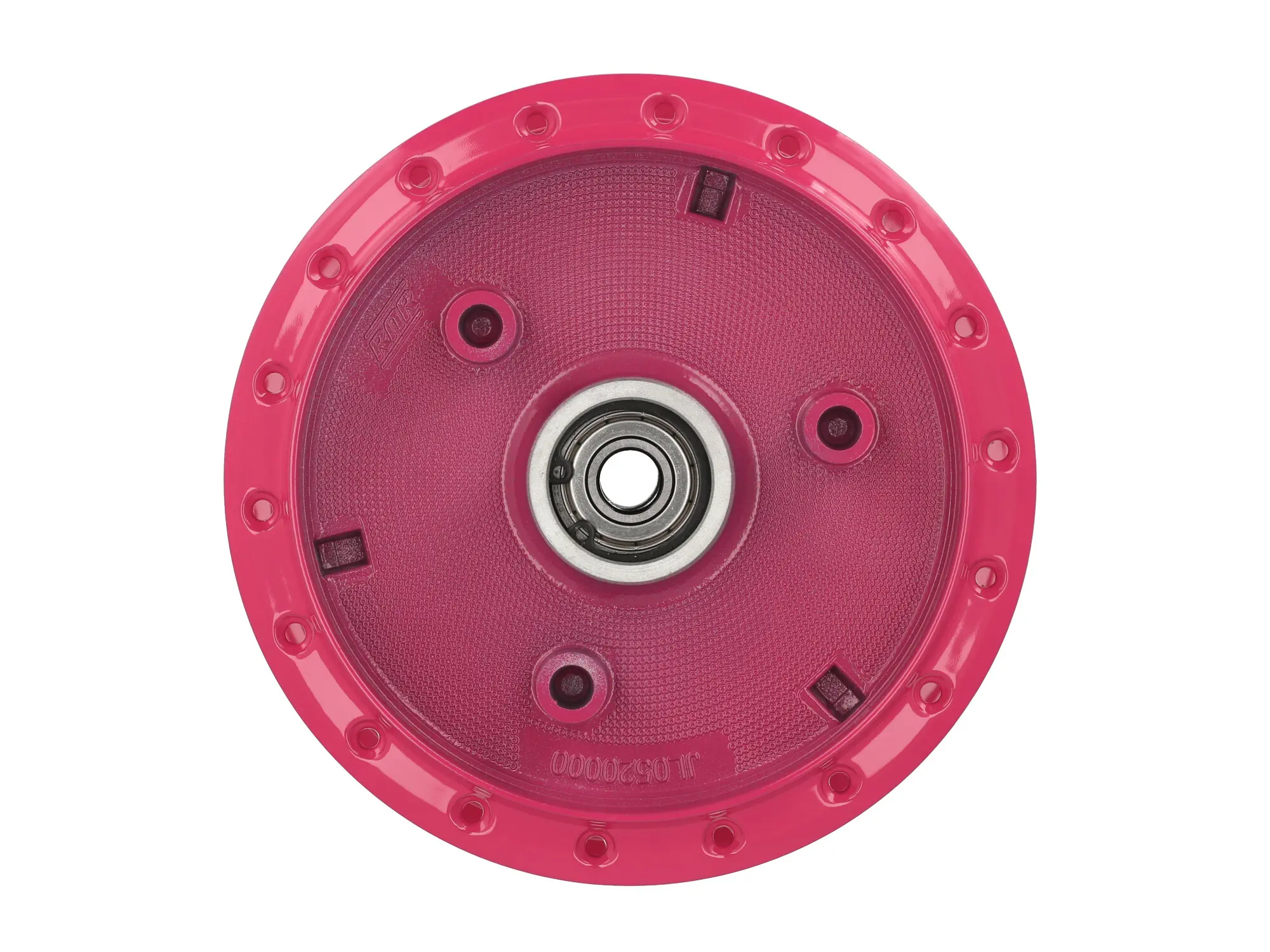 Radnabe Pink, mit montierten Lagern, verstärkte Radhülse - für Simson S50, S51, S70, KR51 Schwalbe, SR4, Duo4, Art.-Nr.: 10072868 - Bild 1