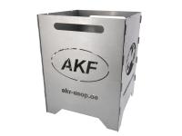 Feuerkorb aus Stahlblech "AKF Shop - your moped store", Art.-Nr.: 10072738 - Bild 1