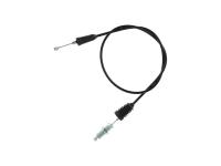 Clutch cable black, hand lever without adjustment - MZ ES 175, 250, Item no: 10069032 - Image 1