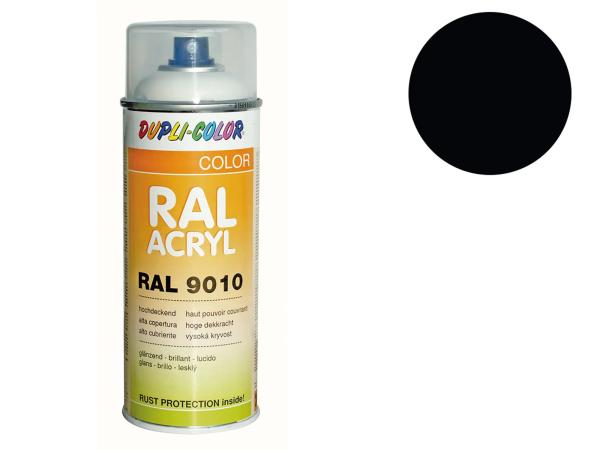 Dupli-Color Acryl-Spray RAL 9005 tiefschwarz, glänzend - 400 ml,  10064879 - Bild 1