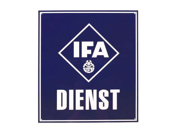 Blechschild "IFA DIENST",  10005632 - Bild 1