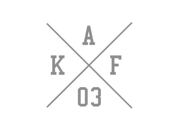 Aufkleber - "Kreuz AKF 03" Folienplot Grau, mit Übertragungsfolie,  10069148 - Bild 1