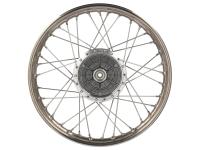 Complete wheel unmounted 1,6x16" stainless steel rim + stainless steel spokes + tire Heidenau K42, Item no: GP10000591 - Image 5