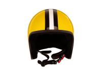 ARC Helm "Modell A-611" Retrolook - Gelb mit Streifen, Art.-Nr.: 10068604 - Bild 2