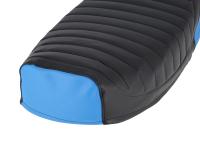 Seat cover textured, black / blue for enduro seat with SIMSON lettering - Simson S50, S51, S70 Enduro, Item no: 10068810 - Image 5