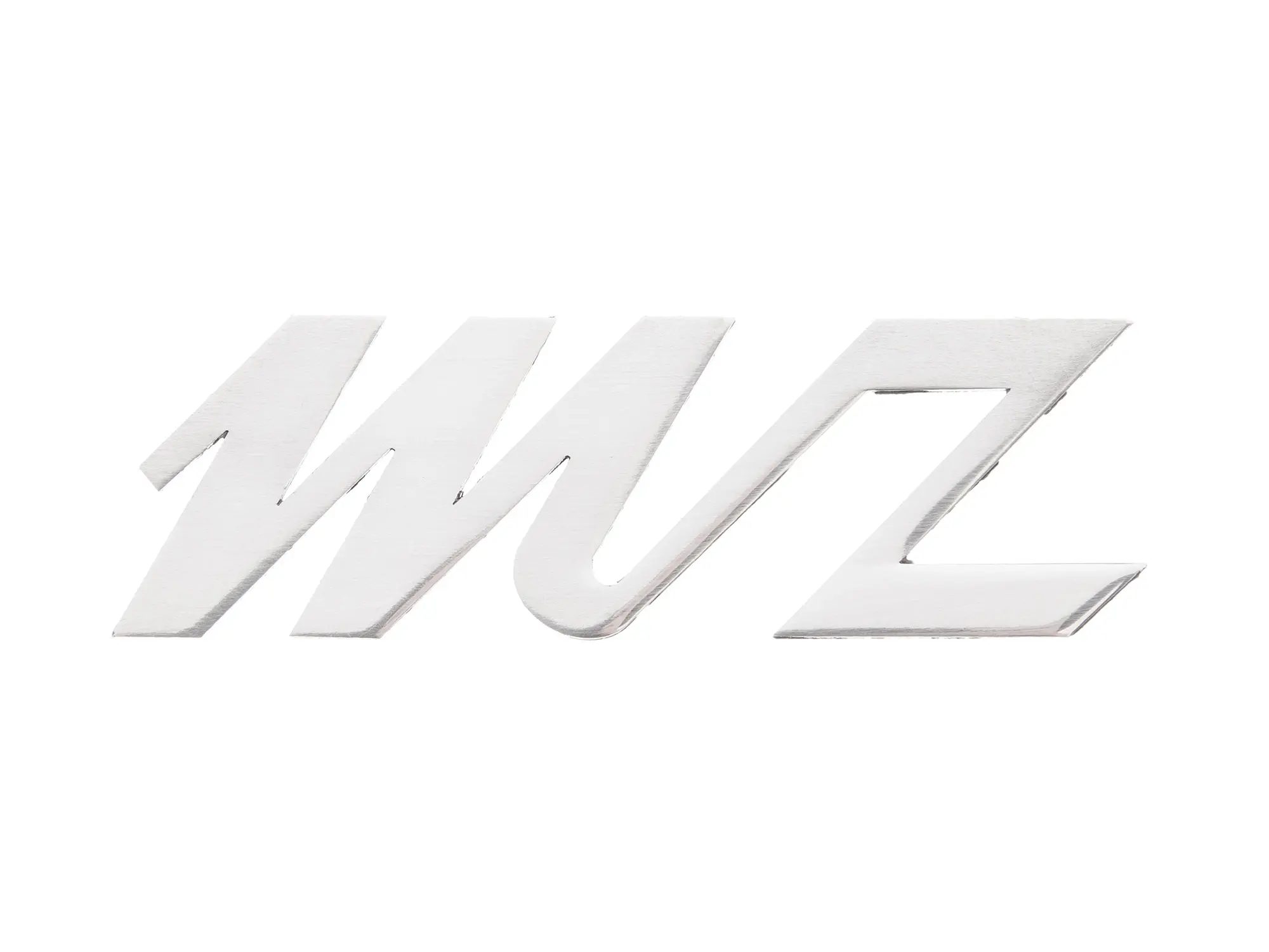 Schriftzug "MZ" Alu poliert für Seitenwagen Stoye, Beinschutzblech ES, ES/1, Art.-Nr.: 10067987 - Bild 1