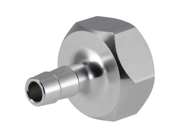 Tankstutzen 6mm, Schlauchanschluss für Steckkupplungen - Aluminium eloxiert,  10072813 - Bild 1