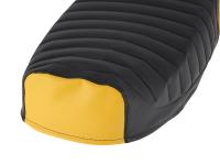 Sitzbezug strukturiert, schwarz/gelb für Endurositzbank mit SIMSON-Schriftzug - Simson S50, S51, S70 Enduro, Art.-Nr.: 10002832 - Bild 5