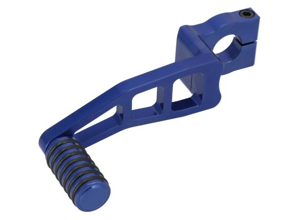 Fußschalthebel CNC Blau - für Simson S51, S53, S70, S83,  10071720 - Bild 1