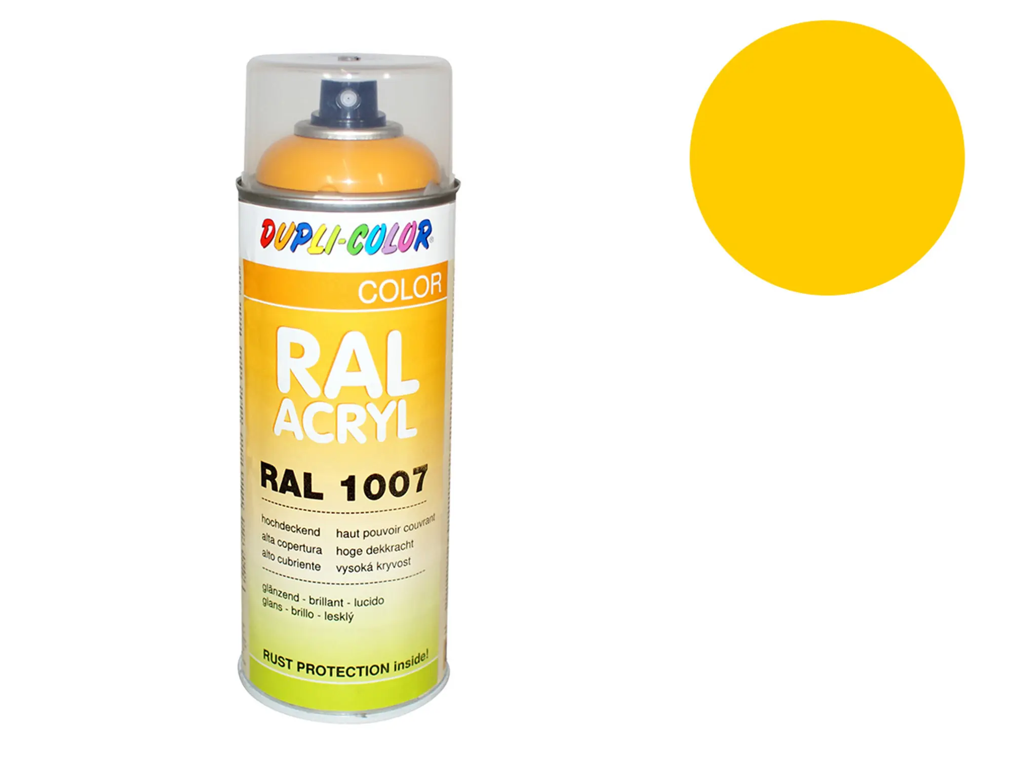 Dupli-Color Acryl-Spray RAL 1003 signalgelb, glänzend - 400 ml, Art.-Nr.: 10064735 - Bild 1
