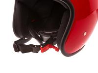 ARC Helm "Modell A-611" Retrolook - Rot mit Streifen, Art.-Nr.: 10068599 - Bild 7